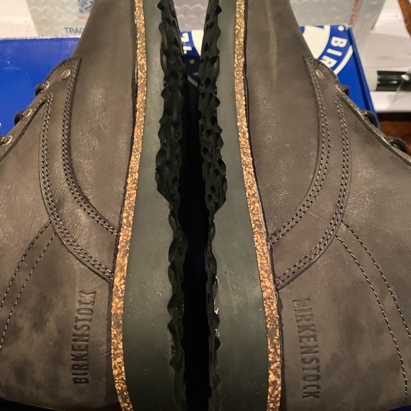 Birkenstock Bryson fur graphite 8n new - Picture 4 of 5